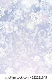 White winter snow background