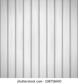 White wood background, vector eps10 illustration