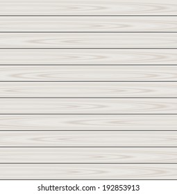 White wood background, vector illustration