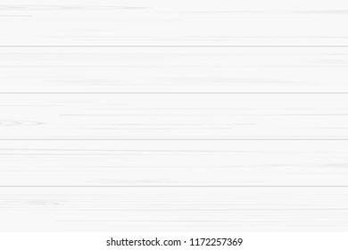 White wood pattern and texture for background. Vector illustration.
