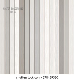 white wood plank background. vector eps10
