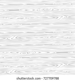 White wood plank. Empty old white rustic wooden sign, nailed, with shadow. Realistic vector illustration.Wood plank texture vector background