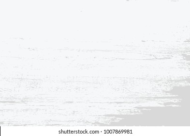 White wood plank texture for background. Vector illustration.