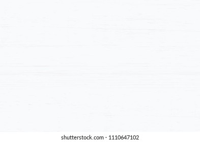White wood plank texture for background. Vector illustration.