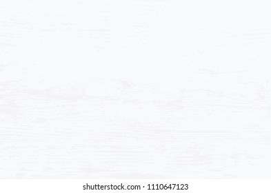 White wood plank texture for background. Vector illustration.
