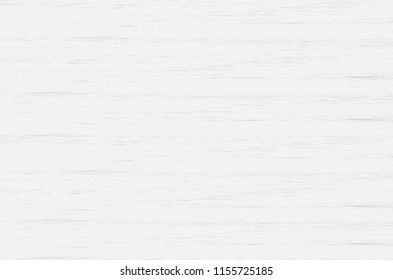 White wood plank texture for background. Vector illustration.