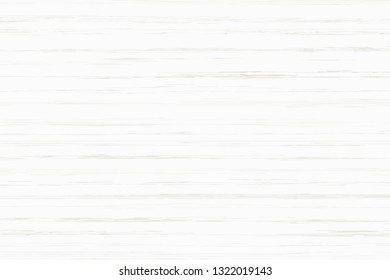 White wood plank texture for background. Vector illustration.