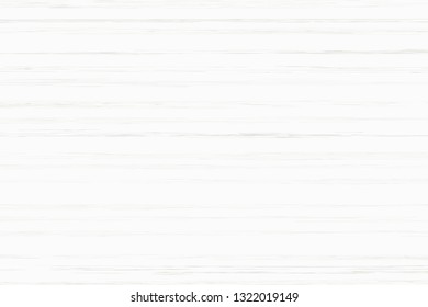 White wood plank texture for background. Vector illustration.