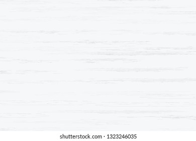 White wood plank texture for background. Vector illustration.