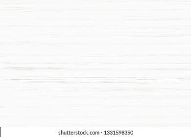 White wood plank texture for background. Vector illustration.