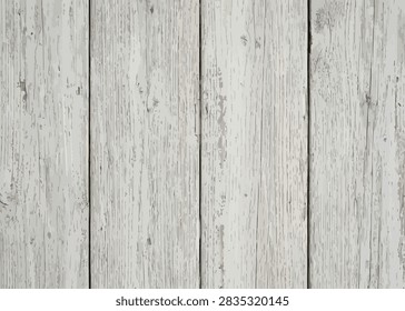 White wood plank texture background - weathered timber panel variation concept