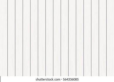 White wood plank texture background. Vector illustration eps 10.