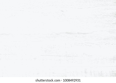 White wood plank texture vector background