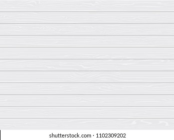 White wood plank texture vector background