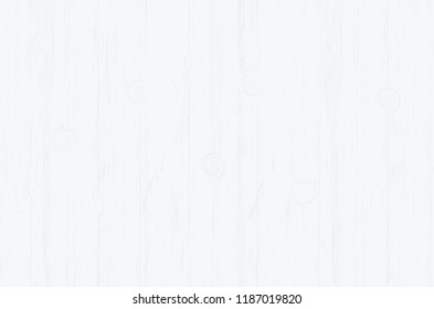 White wood plank texture vector background. illustration.