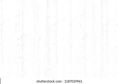 White wood plank texture vector background