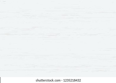 White wood plank texture vector background.