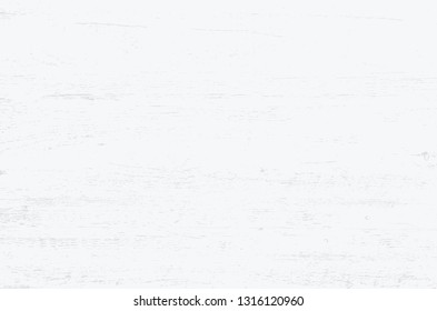 White wood plank texture vector background.