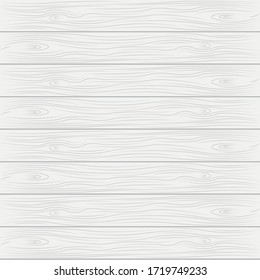 White wood texture background vector