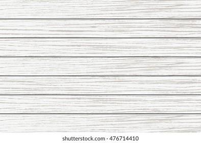 White wood texture background - Vector