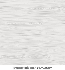 White wooden cutting, chopping board, table or floor surface. Wood texture. Vector illustration