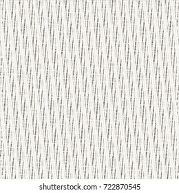 White woven fabric pattern. Abstract vector.