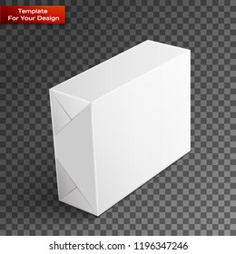 White wrap package for new design