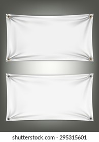 White wrinkle rectangle shape, Vector background object