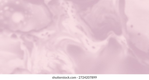 Textura de papel arrugado blanco. Fondo de manga pixelado de semitono de Vector. Puntos de color beige claro neutro bg. Telón de fondo urbano grunge. Amplio Anuncio duotono Horizontal. Plantilla de collage punk arrugado	
