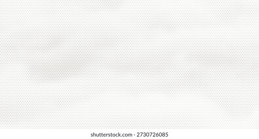 Weiße, zerknitterte Papierstruktur. Vektor-Halbton pixelierten Manga Hintergrund. Hellbeige neutrale Farbpunkte bg. Grungige städtische Kulisse. Breites, horizontales Duotone-Banner. Krümelige Punkcollage-Vorlage