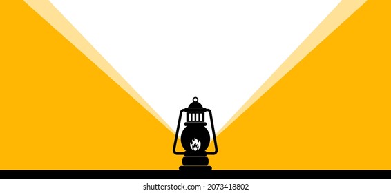 White writing space on yellow background.	