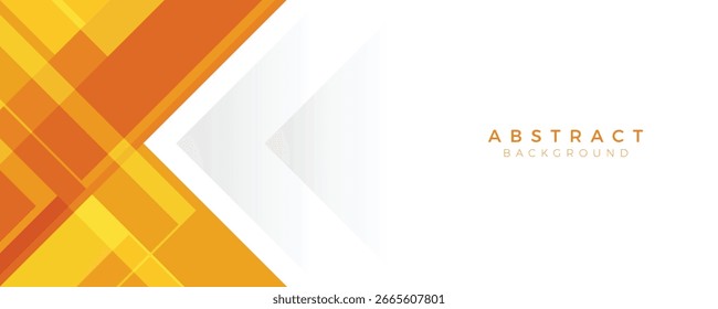 Fondo abstracto blanco y amarillo. Moderno Anuncio naranja con diseño de línea diagonal para la promoción de negocios corporativos.