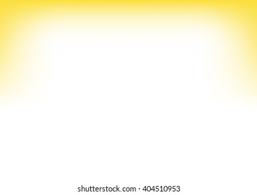 White Yellow Buttercup Copyspace Background Vector Illustration