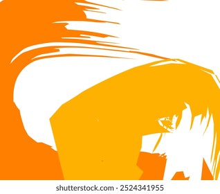 White, yellow and orange abstract background as laptop background