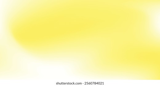 White yellow pastel gradient abstract background with website banner background. Blurred color gradient art