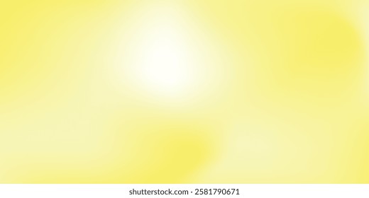 White yellow pastel gradient abstract background with website banner background illustration