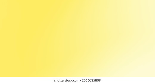 Fundo abstrato do gradiente pastel amarelo branco com fundo do banner do site. Boa arte moderna simples belas ilustrações padrão vetor digital