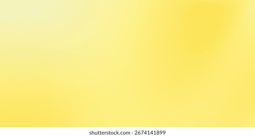 Fondo abstracto de gradiente pastel amarillo blanco con fondo de Anuncio de Sitio web. Gradiente de color borroso, ombre, desenfoque. Desenfocado, moderno