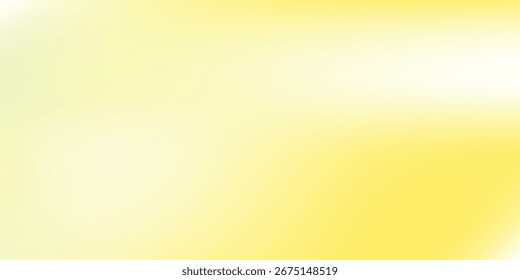 Fondo abstracto de gradiente pastel amarillo blanco con fondo de Anuncio de Sitio web. Gradiente de color borroso, ombre, desenfoque. Desenfocado, colorido simple moderno