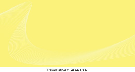Fondo abstracto del gradiente del pastel amarillo blanco con moderno