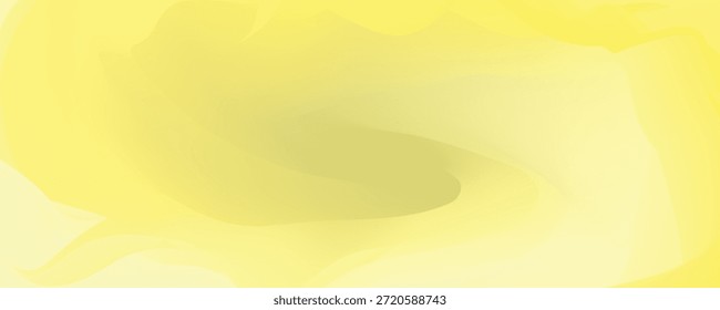Fondo abstracto de gradiente pastel amarillo blanco con fondo de Anuncio de Sitio web. Gradiente de color borroso, ombre, desenfoque. Desenfocado, colorido simple. Vector