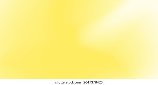 White yellow pastel gradient simple background with website banner background. Blurred color gradient  ombre  blur. modern good natural vector