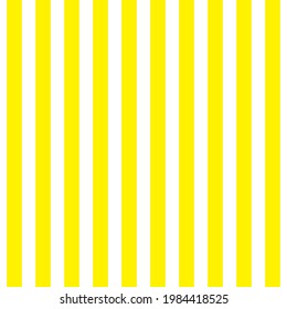 White and yellow Striped Background. Seamless background. Vertical stripe pattern vector. White and yellow background.