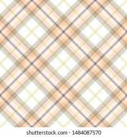 White,Beige and Green Tartan Plaid Scottish Seamless Pattern. Texture from tartan, plaid, tablecloths, shirts, clothes, dresses, bedding, blankets and other textile.