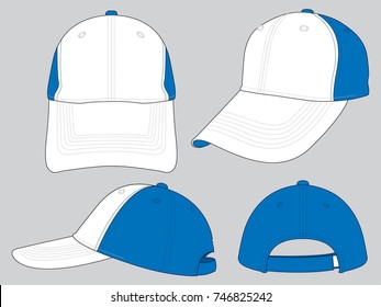 Blue Cap Vector Stock Vectors, Images & Vector Art | Shutterstock