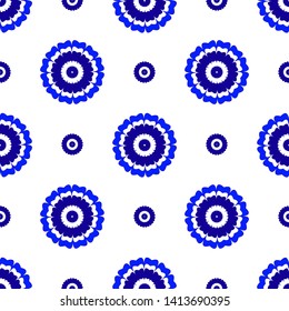 White-Blue Flower Pattern with a little Santorini spice! :)
Ideal for fabric and paper!
You may use it for clothing and home decor in many ways as well.
