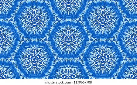 White-blue pattern. Winter texture. Suitable for festive subjects.