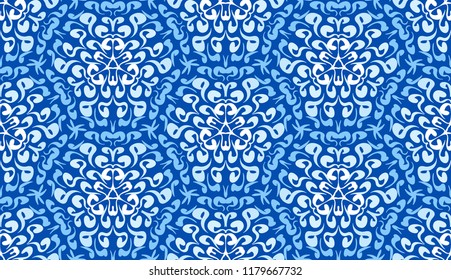 White-blue pattern. Winter texture. Suitable for festive subjects.