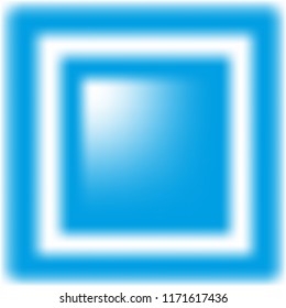 White-blue square from a mesh gradient