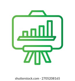 Icono de Vector de ilustración de degradado de color que puede modificarse o editarse fácilmente 